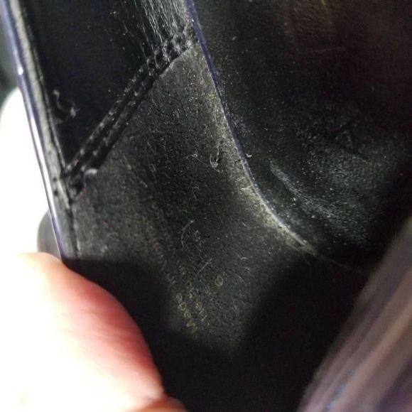 Aldo Womens Abbatha Loafer Flat Shoes Blue Leather Slip On Almond Toe 6 EUR 36 - Picture 9 of 9